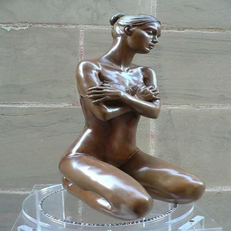 Scultura Nudo Femminile in Bronzo – Decorazione da Giardino
